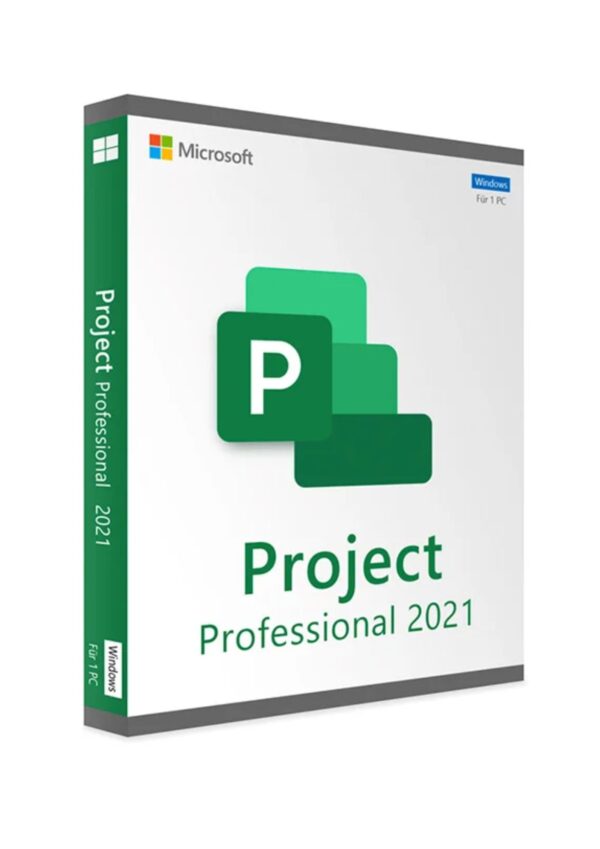 Licencia Digital Project Pro 2021 – Indefinido (1PC)