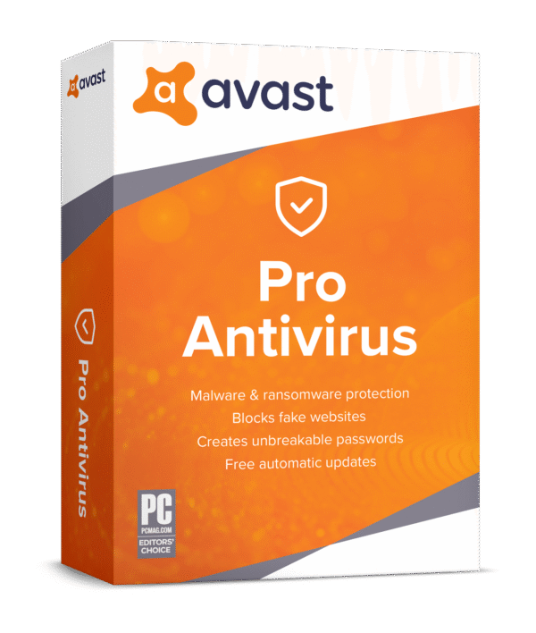 Antivirus Avast Pro - 1 año (3 devices)